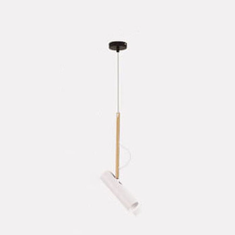 Contemporary Gold 1-Light LED Spotlight Pendant