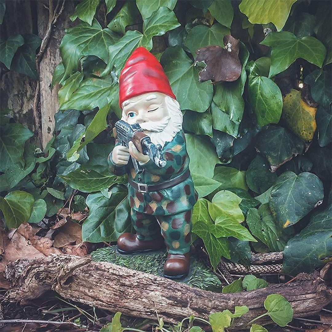 Drelix - Military Garden Gnome