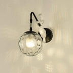 Rustic Vintage Mermaid 1-Light Wall Sconce Lamp