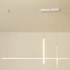 Sleek Minimalist Long-Line LED Chandelier