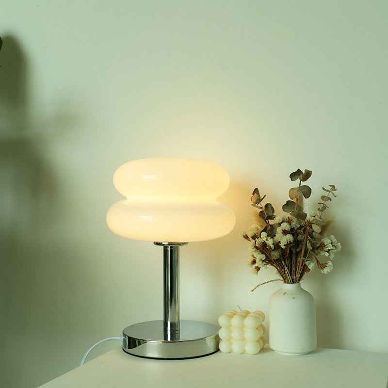 Contemporary Glass Tart 1-Light Table Lamp