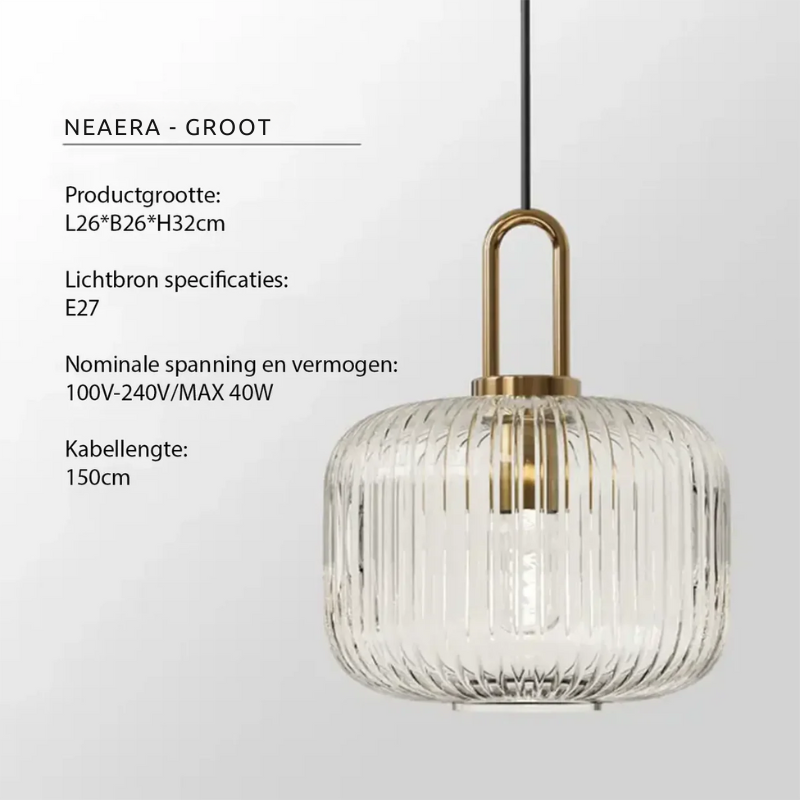 Neaera - Modern Glass Hanging Lamp