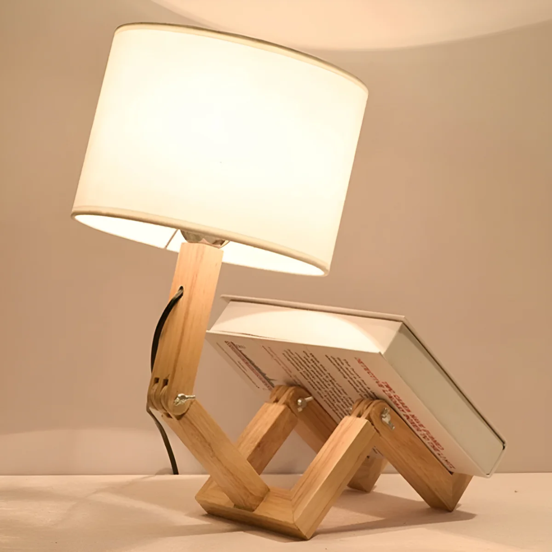 Rilna - Bendable Wooden Table Lamp