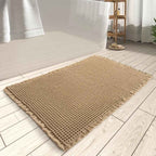 AquaLux Bath Mat | Waffle Texture, Superior Absorption