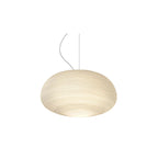 Bento Hanglamp | Geribbeld Glas, E27 Fitting