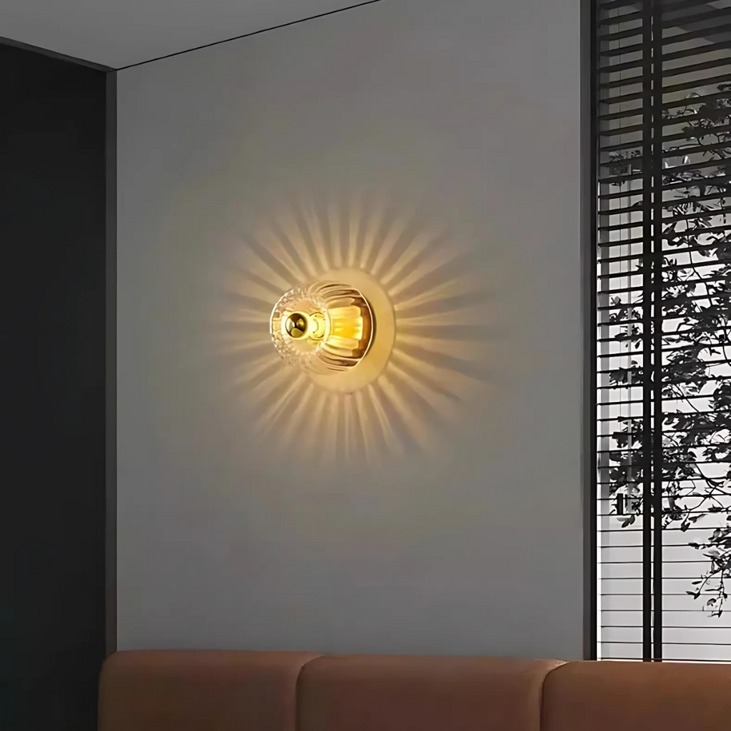 Atropos Glass Wall Lamp - Stylish Wall Lighting Indoors