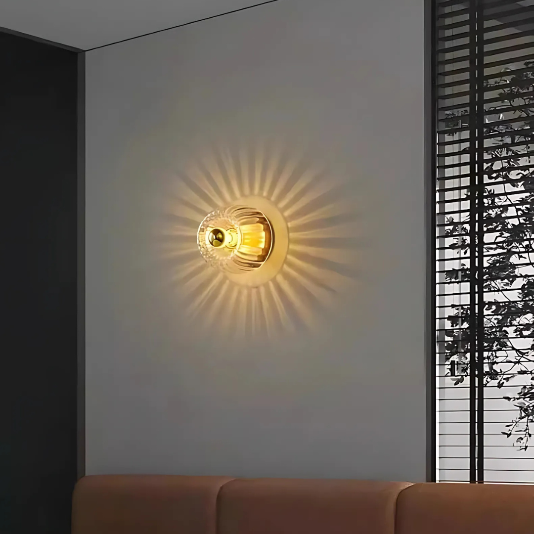 Atropos Glass Wall Lamp - Stylish Wall Lighting Indoors