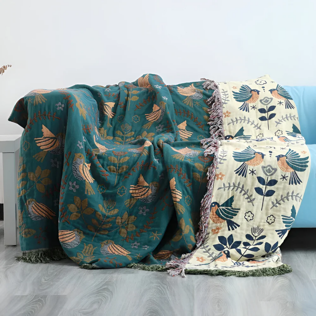 Fexor - Warm Embroidered Blanket