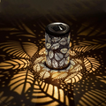 Senti - Solar Outdoor Lamp with Leaf Pattern