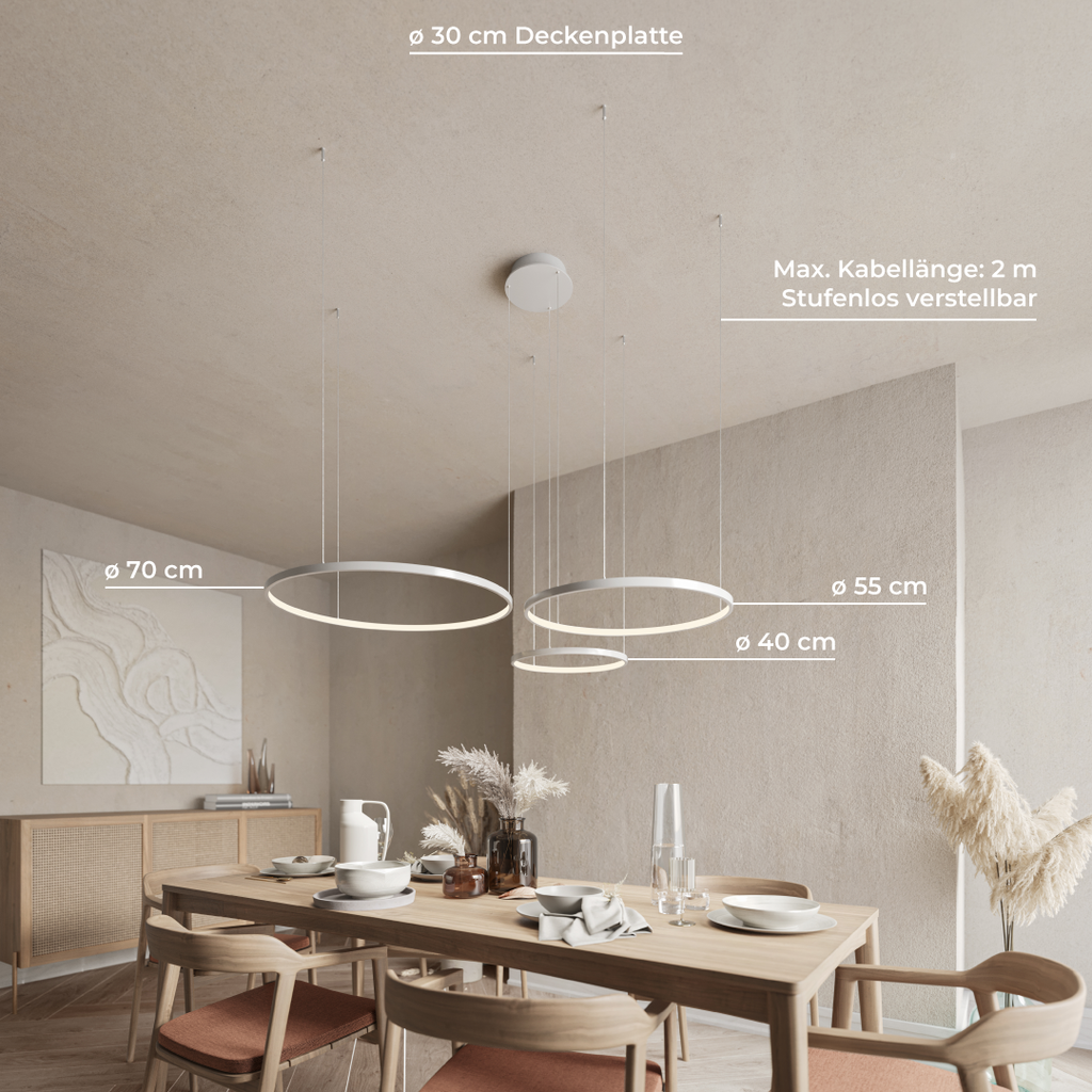 Cielo LED Ring Light | Dimming Function, Aluminium Design