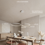 Cielo LED Ring Light | Dimming Function, Aluminium Design