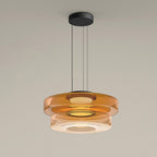 Bela Pendant Light | Layered Glass Design, Warm LED Illumination