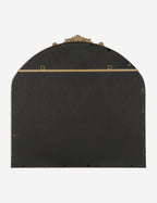Tulca Curved Wall Mirror | Vintage Scroll Metal Frame