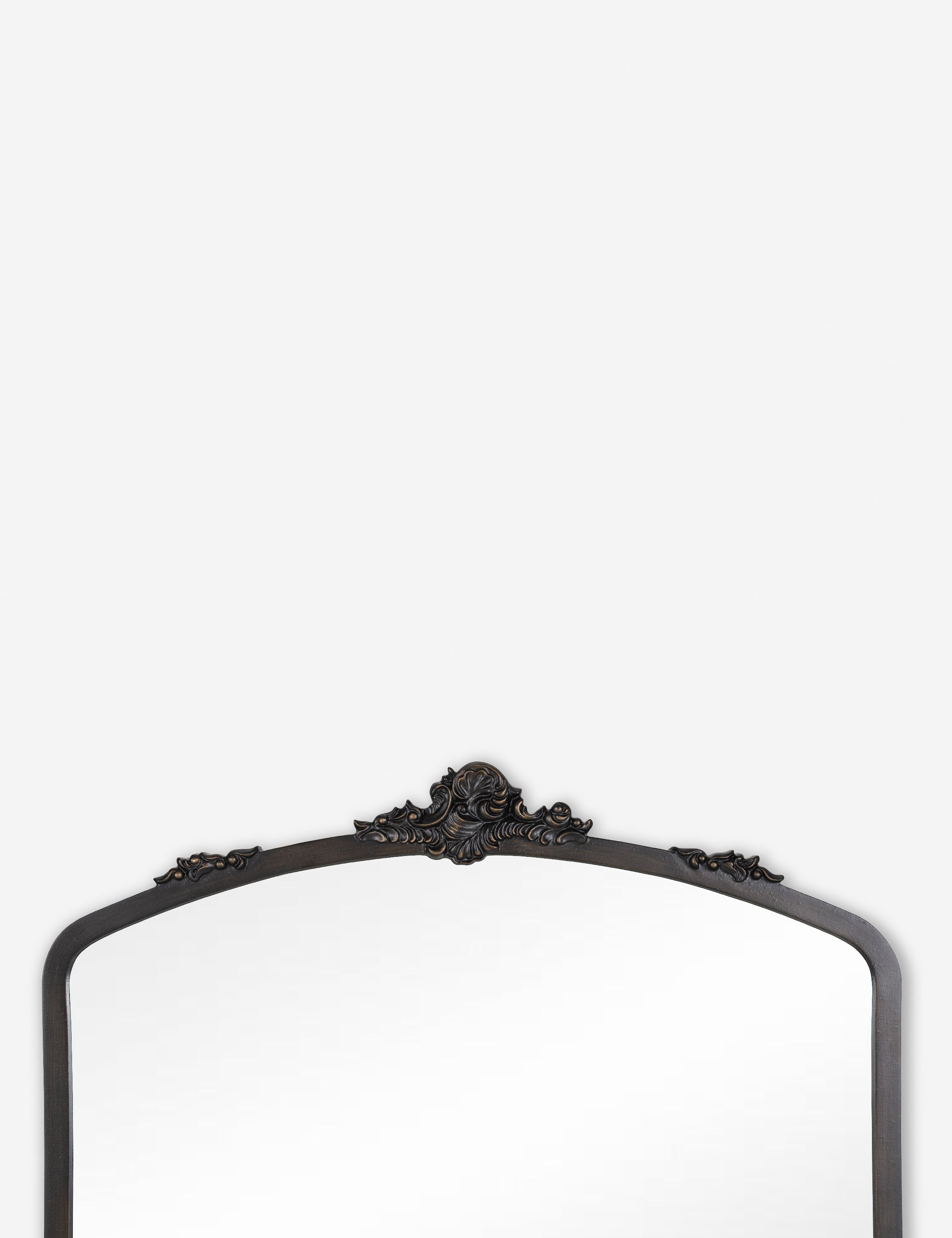 Caden Full Length Mirror | Ornate Arched Frame, Traditional Design