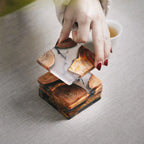 Moro Resin Coasters | Handmade Pinewood & Art Resin