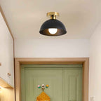 Bela Semi-Flush Ceiling Lamp | Matte Metal, Compact Design