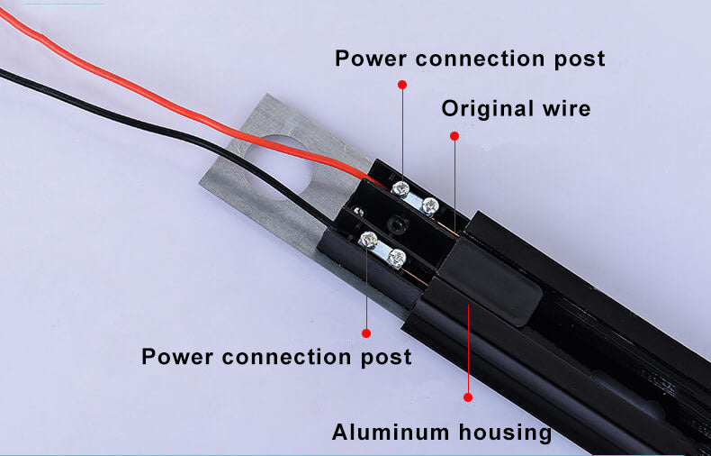 Versatile LED Track Lighting Rail Accessories for Multi-Adaptation