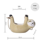Lumi Ceramic Planter | Handmade Sloth Design for Small Plants
