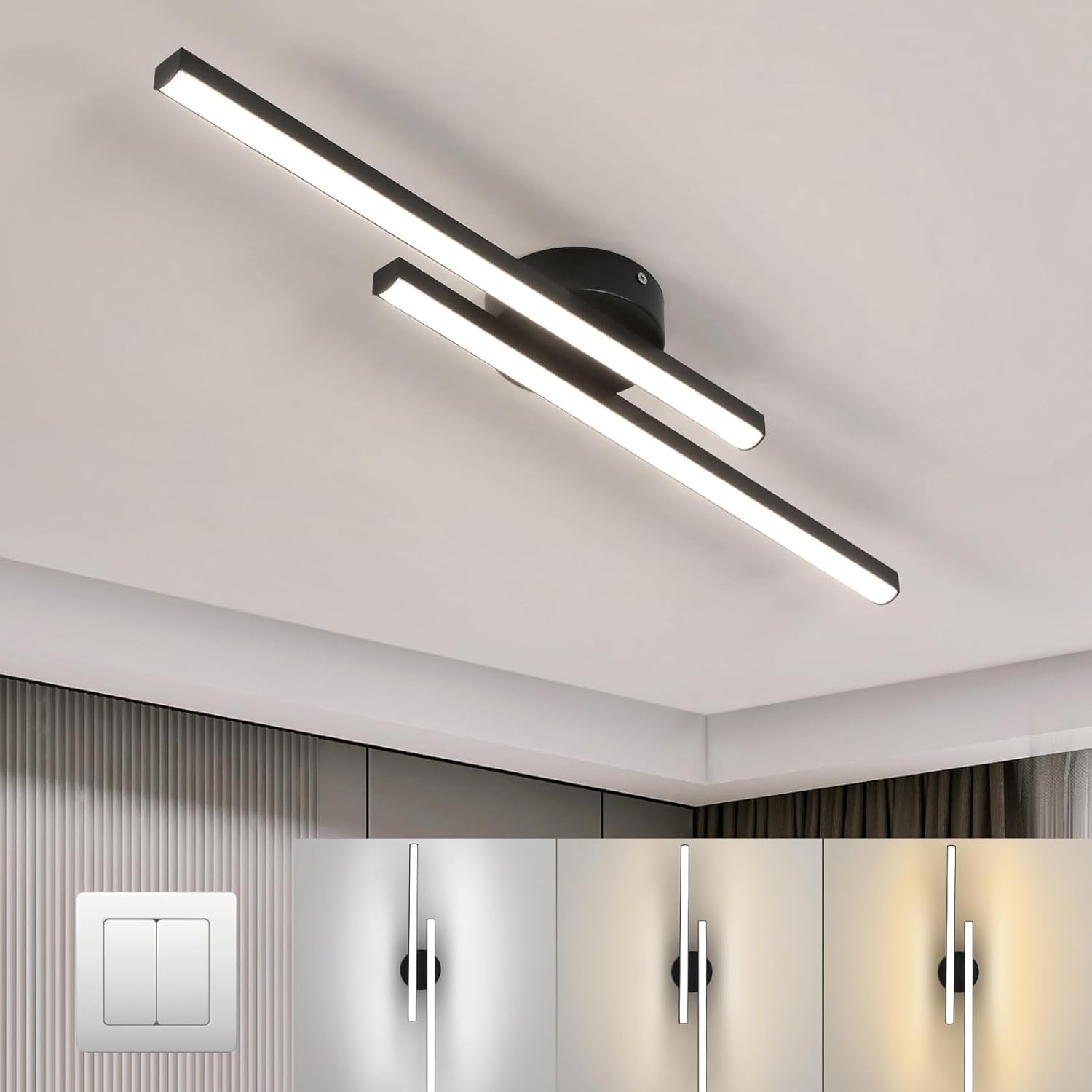 Lino LED Plafondlamp | Minimalistisch Design, Eenvoudige Installatie
