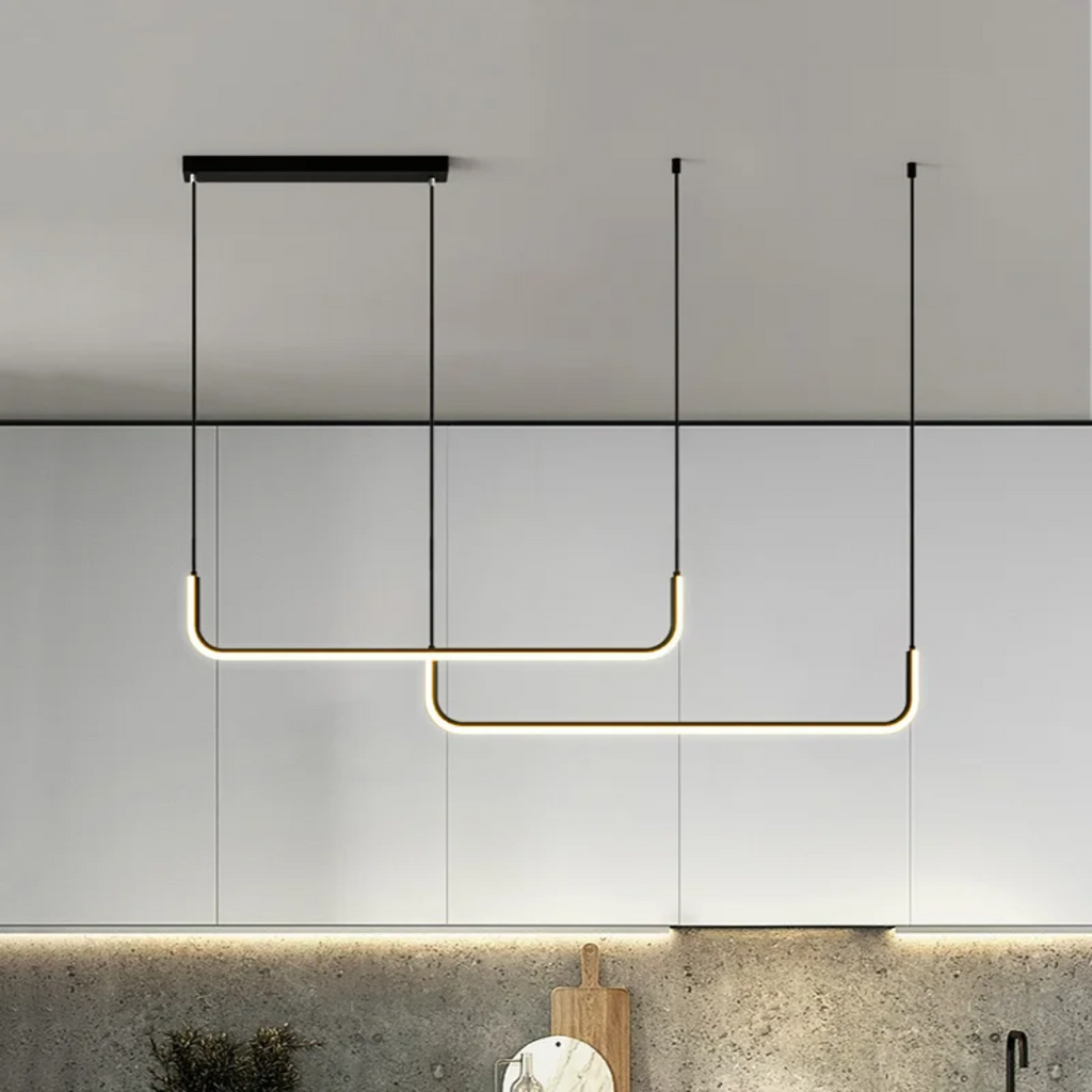 Bello Hanglamp | Metaal & Glas, Verstelbare Hoogte