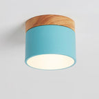 Solid Color Scandinavian Macaroon LED Flush Mount Ceiling Light
