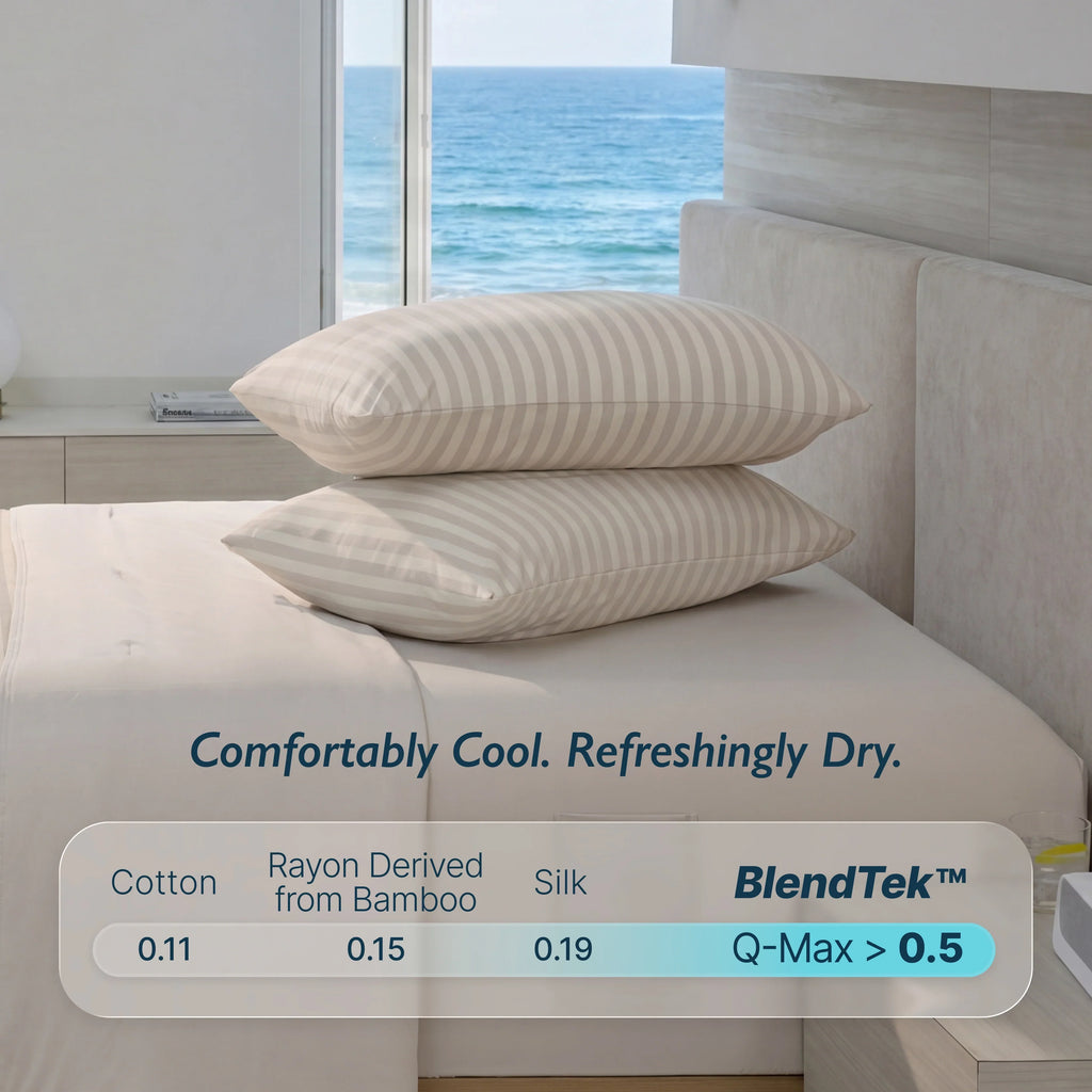 Cendre Cooling Pillowcases