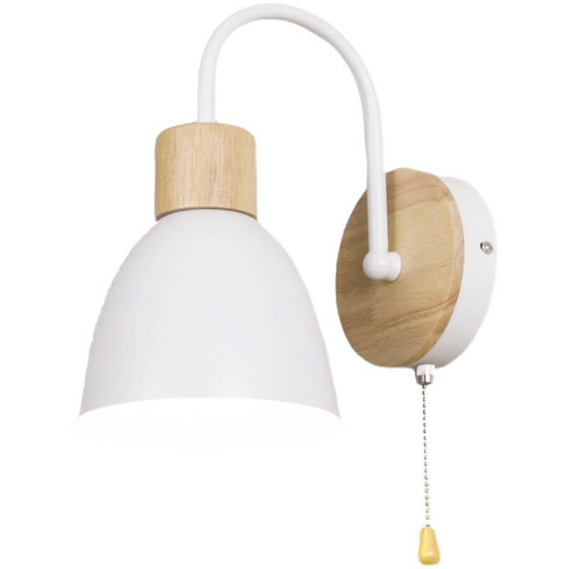 Northern Macaron Single-Light Wall Lamp with Zipper Switch