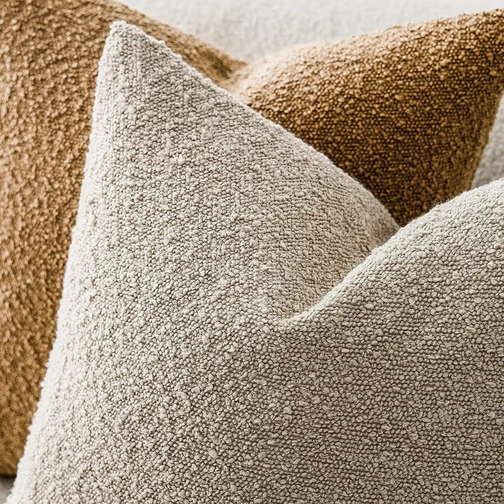 Bela Bouclé Kussenhoes | Elegant Design, 45x45 cm