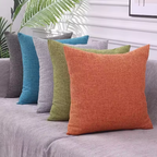 Althea - Cotton Linen Pillowcases for Decorative Sofa and Chair Cushions