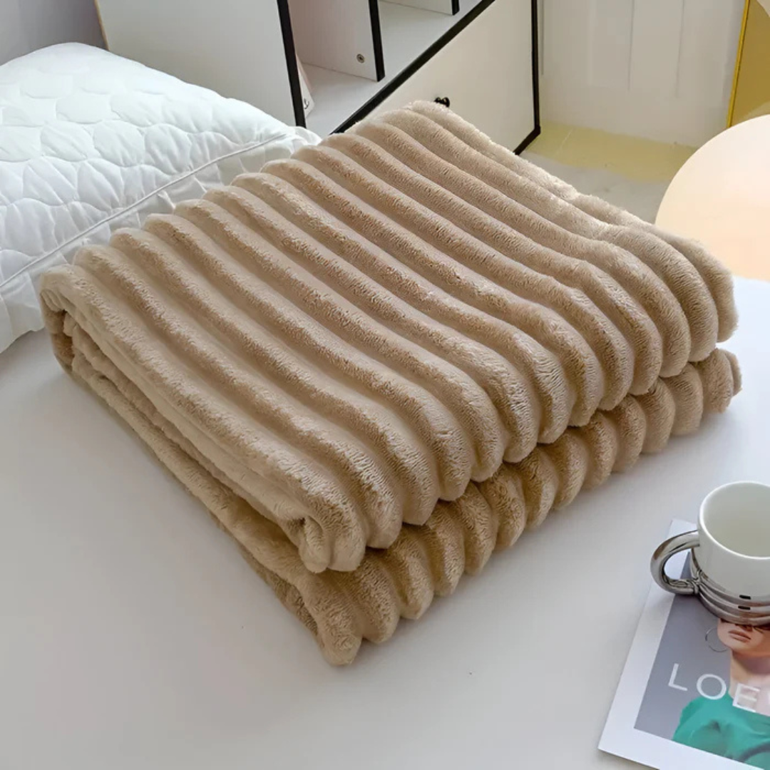 Luxe Fleece Plaid | 3D-Textuur, Superzacht Pluche