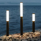 Contemporary Acrylic Waterproof LED Outdoor Lawn Lamp with Creative Lipstick Design