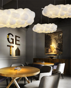 Modern Fibre Cloud Pendant Light 1-Light