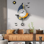 Clova - Large Sailing Boat Wall Clock