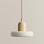 MorandiGlow: Minimalistic Pendant Light Made of Glass & Metal in Scandinavian Style – for Dining Rooms & Living Rooms