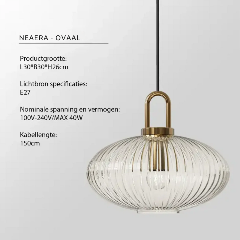 Neaera - Modern Glass Hanging Lamp