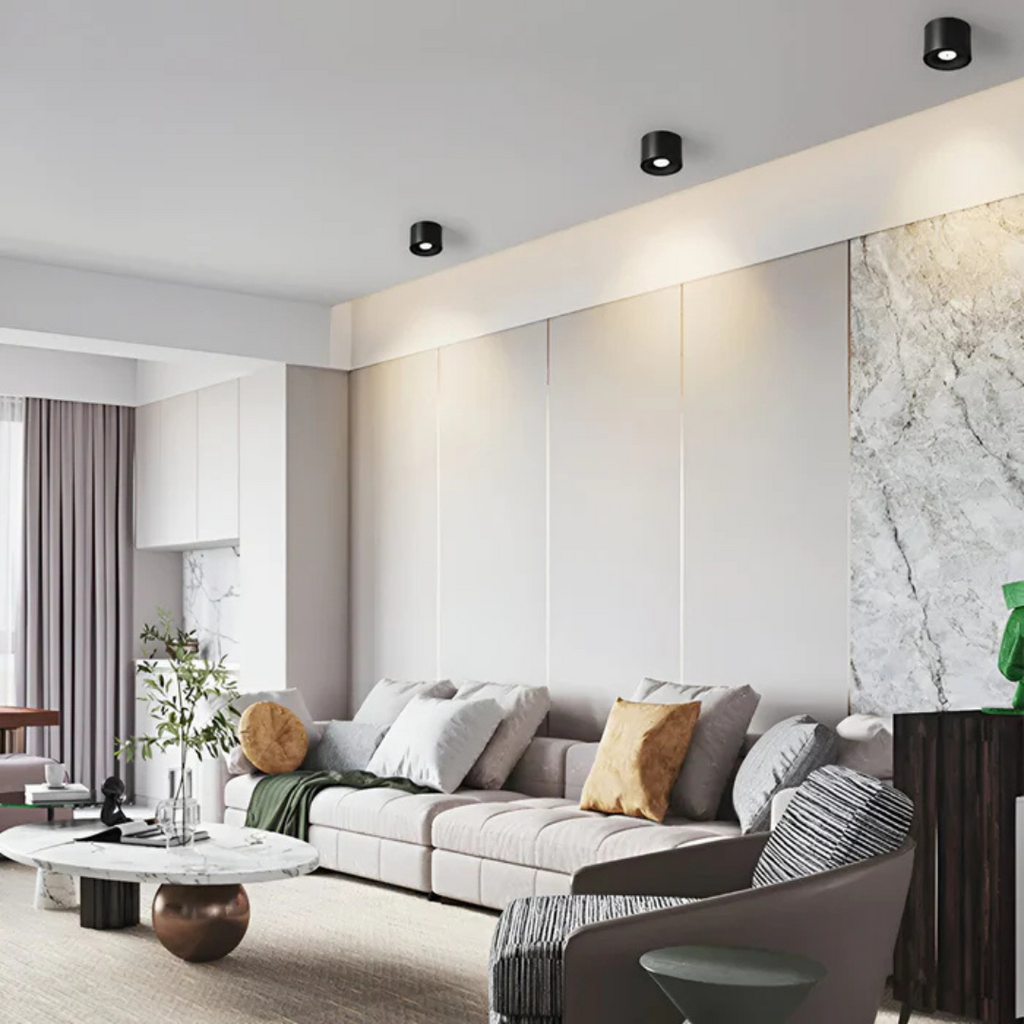 Selas - Simple LED Ceiling Light | 360° Rotatable Design