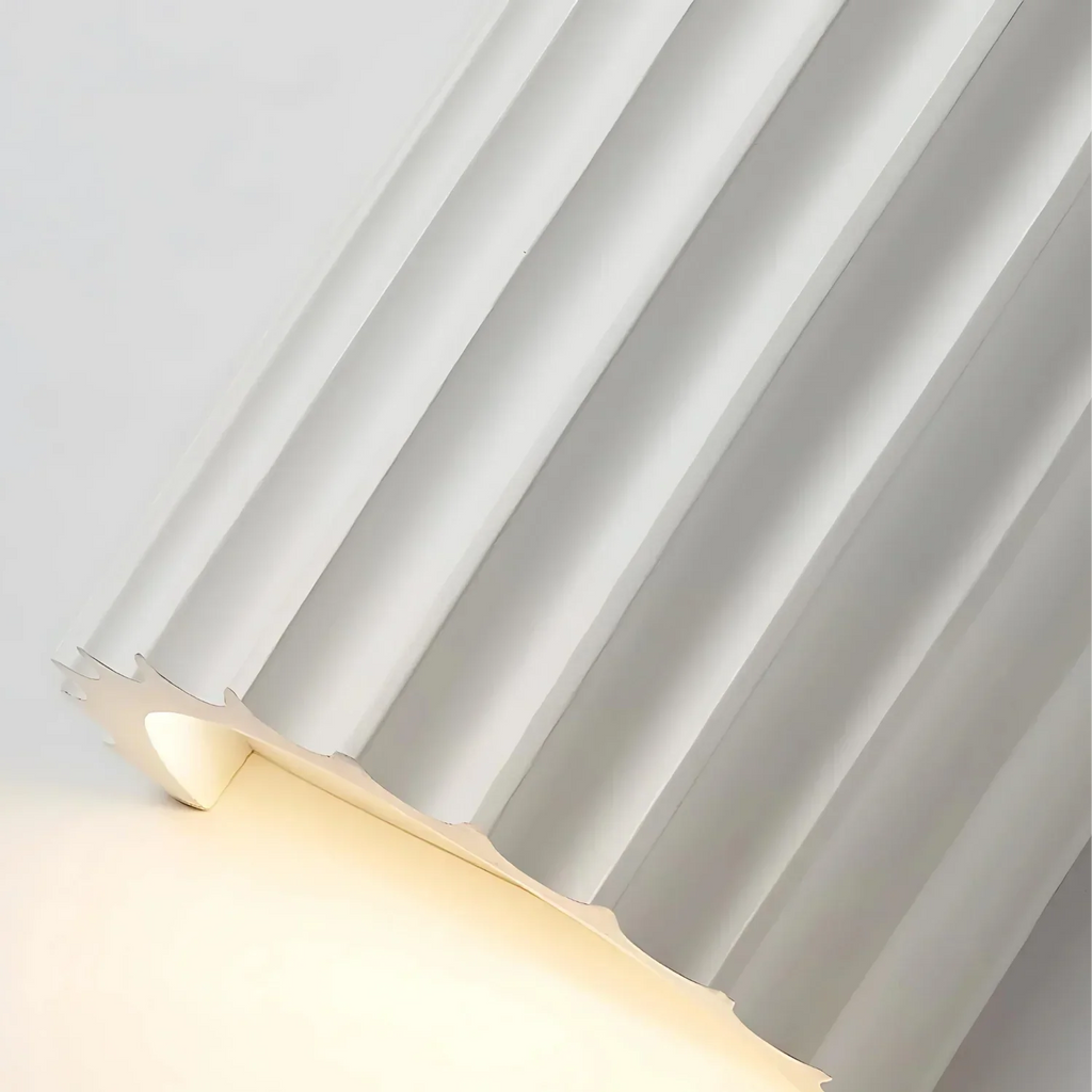 Nordic Resin Striped Wall Sconce LED 1-light
