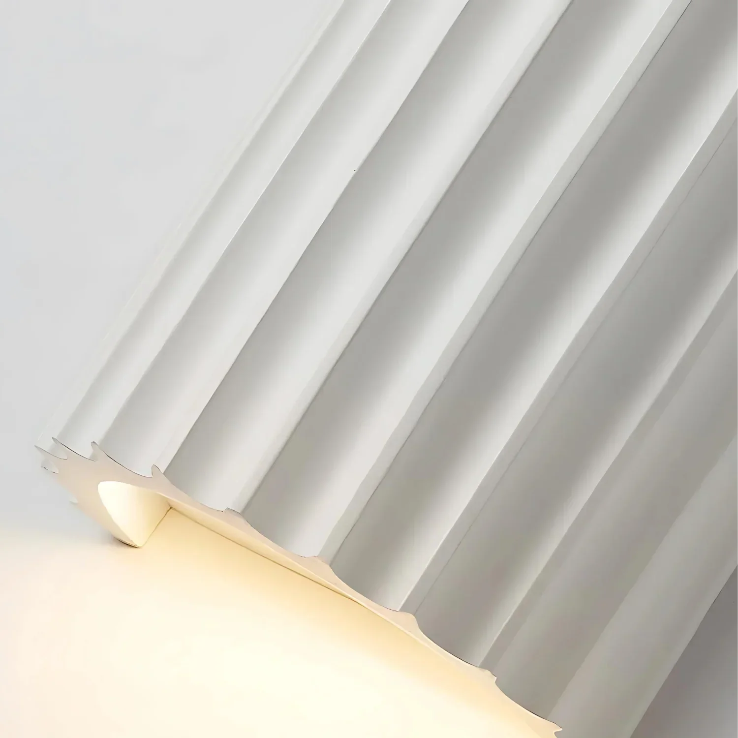 Nordic Resin Striped Wall Sconce LED 1-light