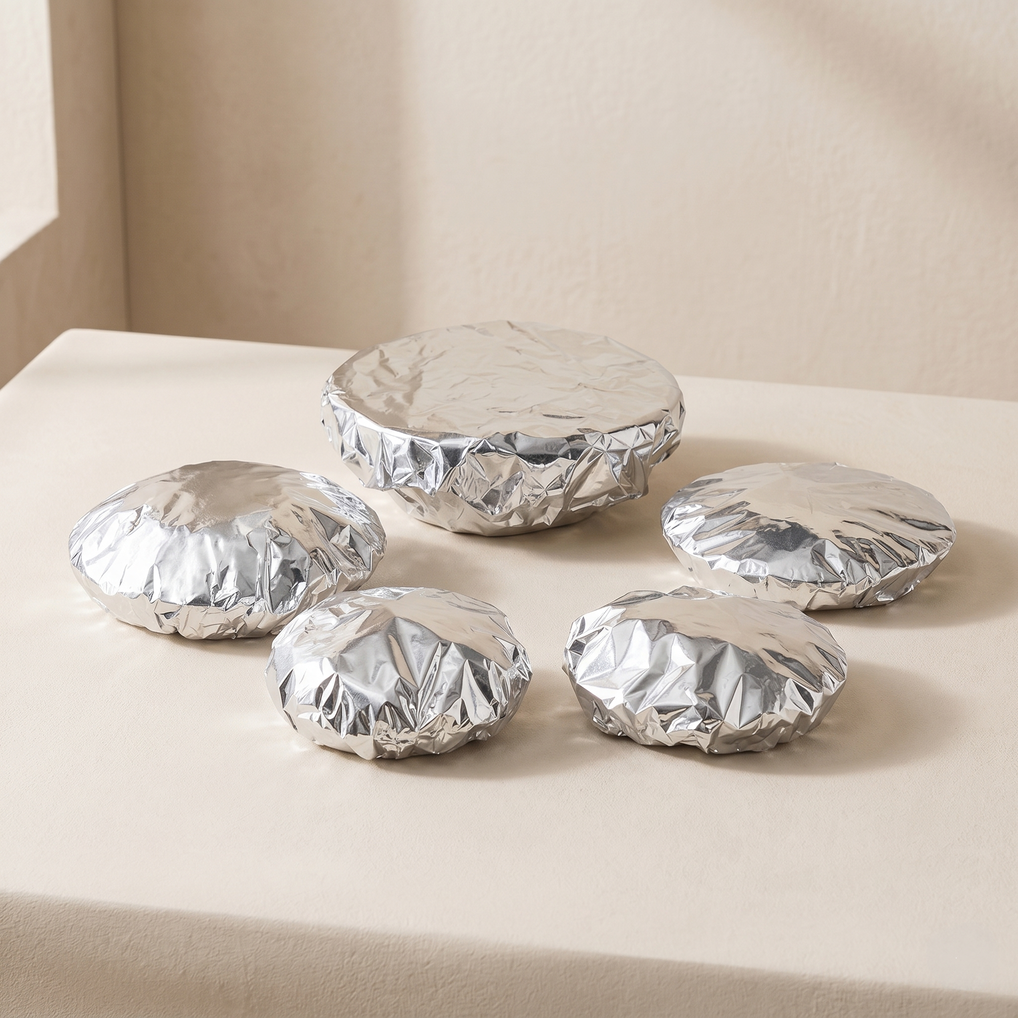 Food Container Heat Retaining Cover Aluminum Foil Insulated Table Food Cover