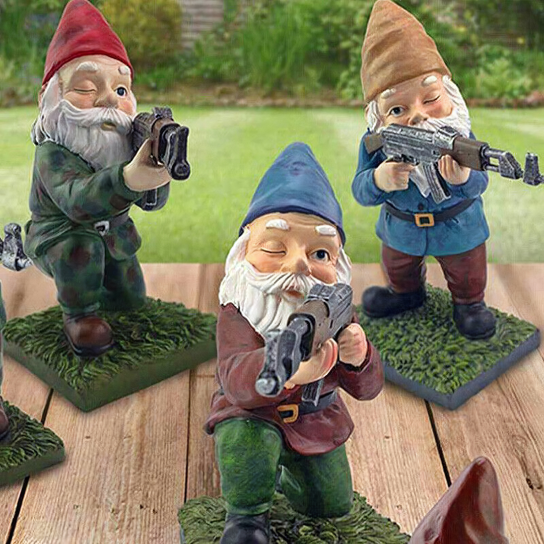 Drelix - Military Garden Gnome