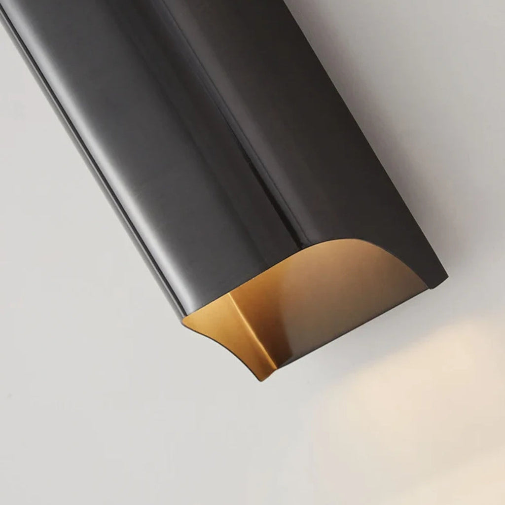 Celo Wandlamp | Moderne Up & Down Glow, Brushed Gold or Matte Black