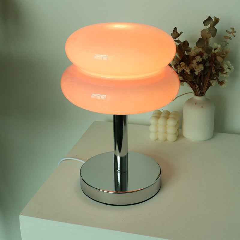 Contemporary Glass Tart 1-Light Table Lamp