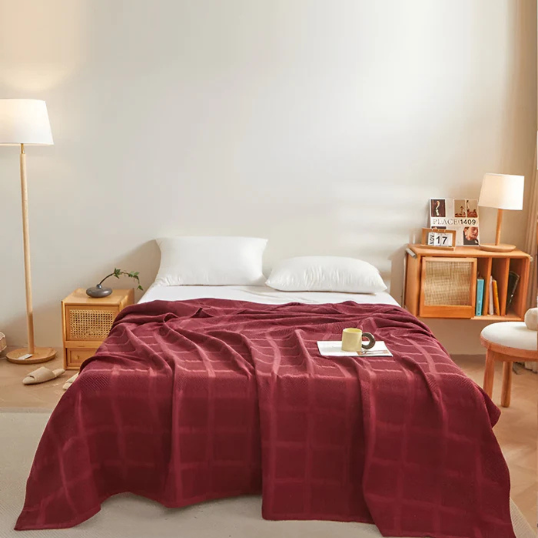 Waffle - Soft Woolen Blanket