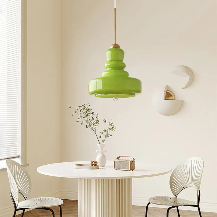 Astraea - Old-fashioned Glass Hanging Lamp