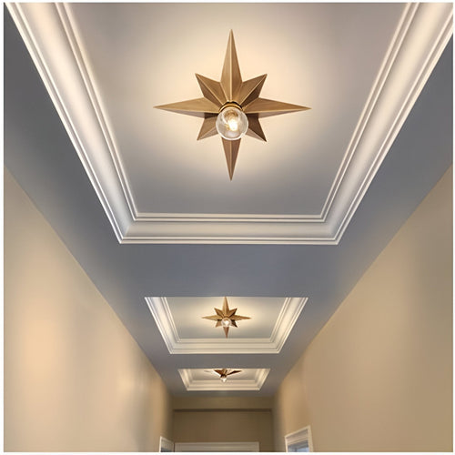 Alurea - Modern Star-Shaped Ceiling Light