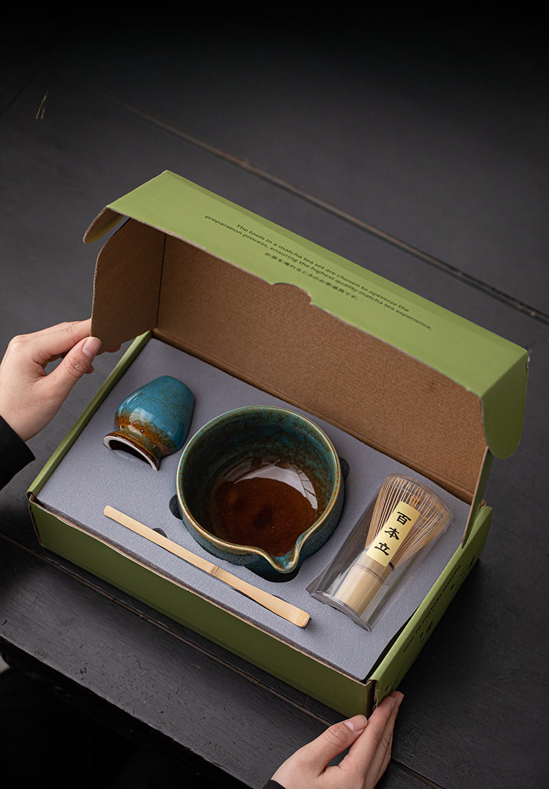 Zendo Matcha Set | Handgemaakt Keramiek, Volledige Ceremonie Set