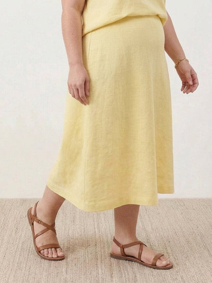 Effortless Maxi Dress for Women Round-Neck Sleeveless A-Line