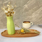 Bela Acacia Wood Tray | Irregular Design with Natural Grain