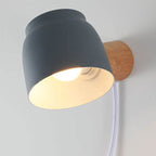 Rotatable Nordic Minimalist Column Barrel Wall Sconce Lamp - 1 Light