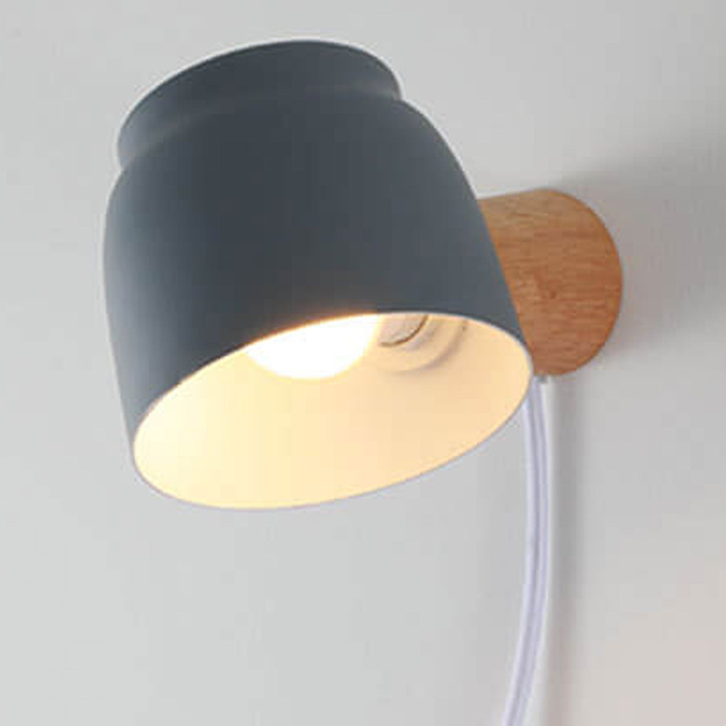 Rotatable Nordic Minimalist Column Barrel Wall Sconce Lamp - 1 Light